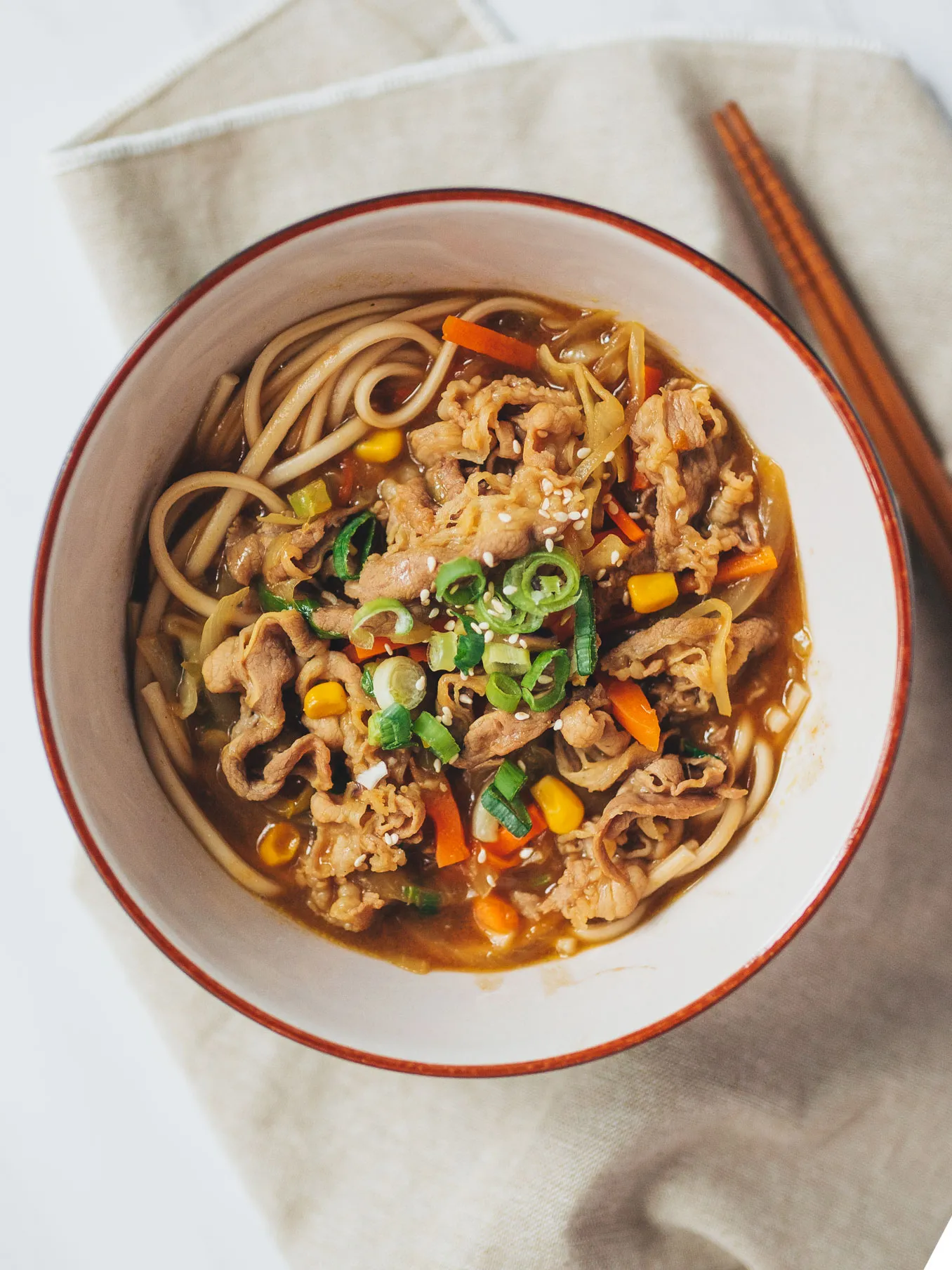 Beef Curry Udon