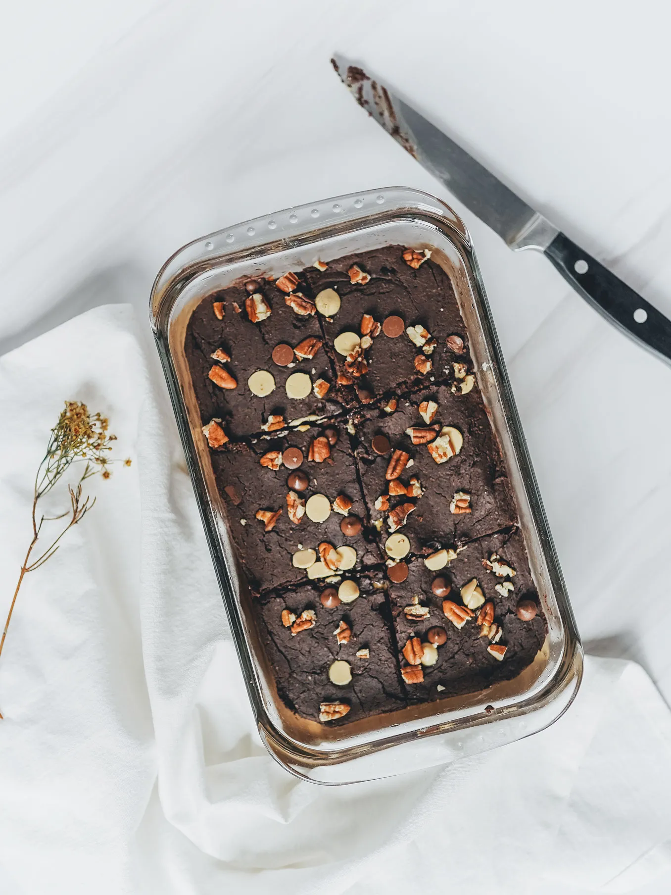 Fudgey Vegan Black Bean Brownies