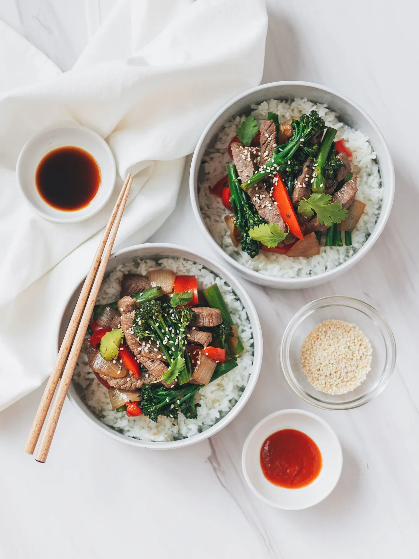 Broccolini Beef Stir-Fry