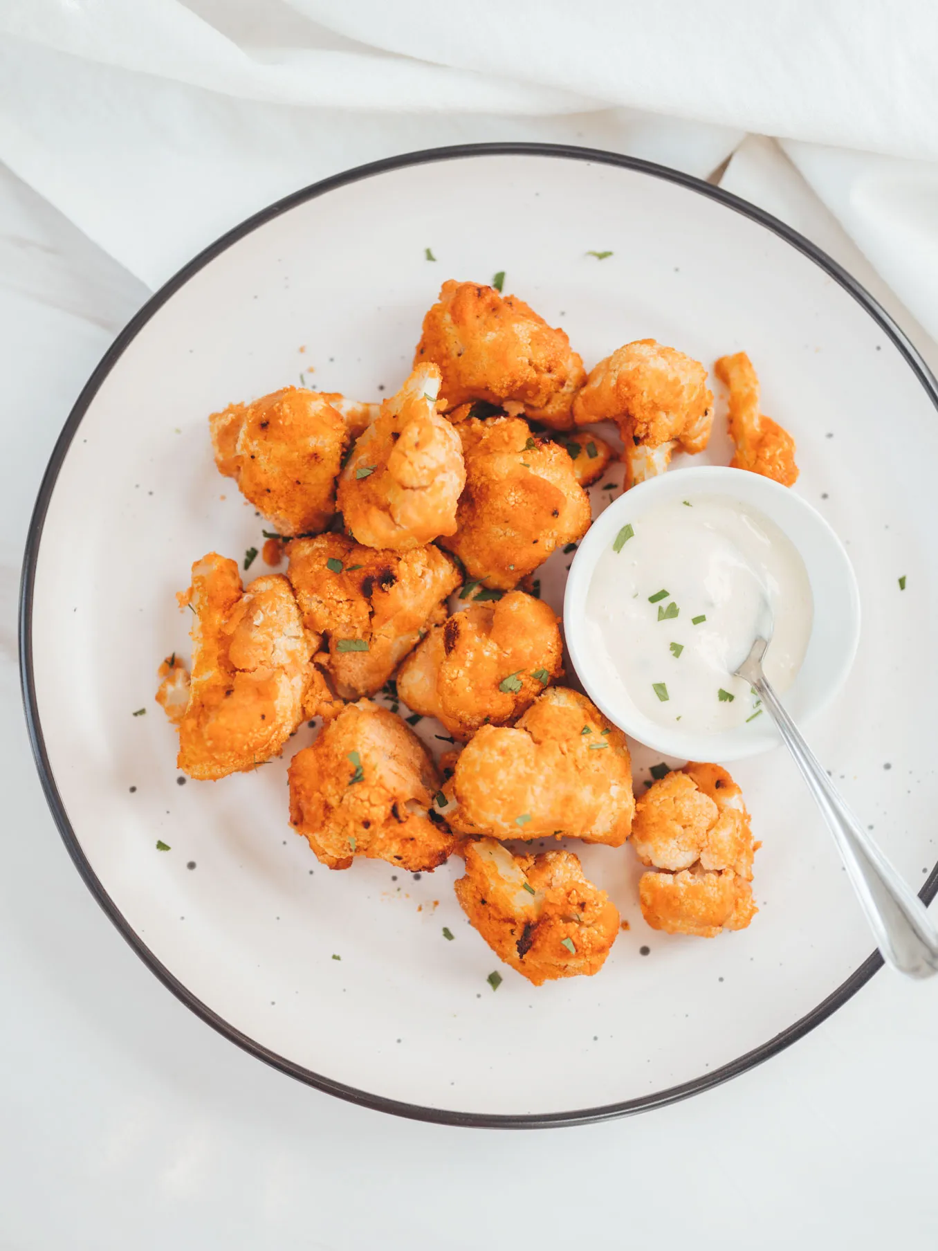 Buffalo Cauliflower Bites