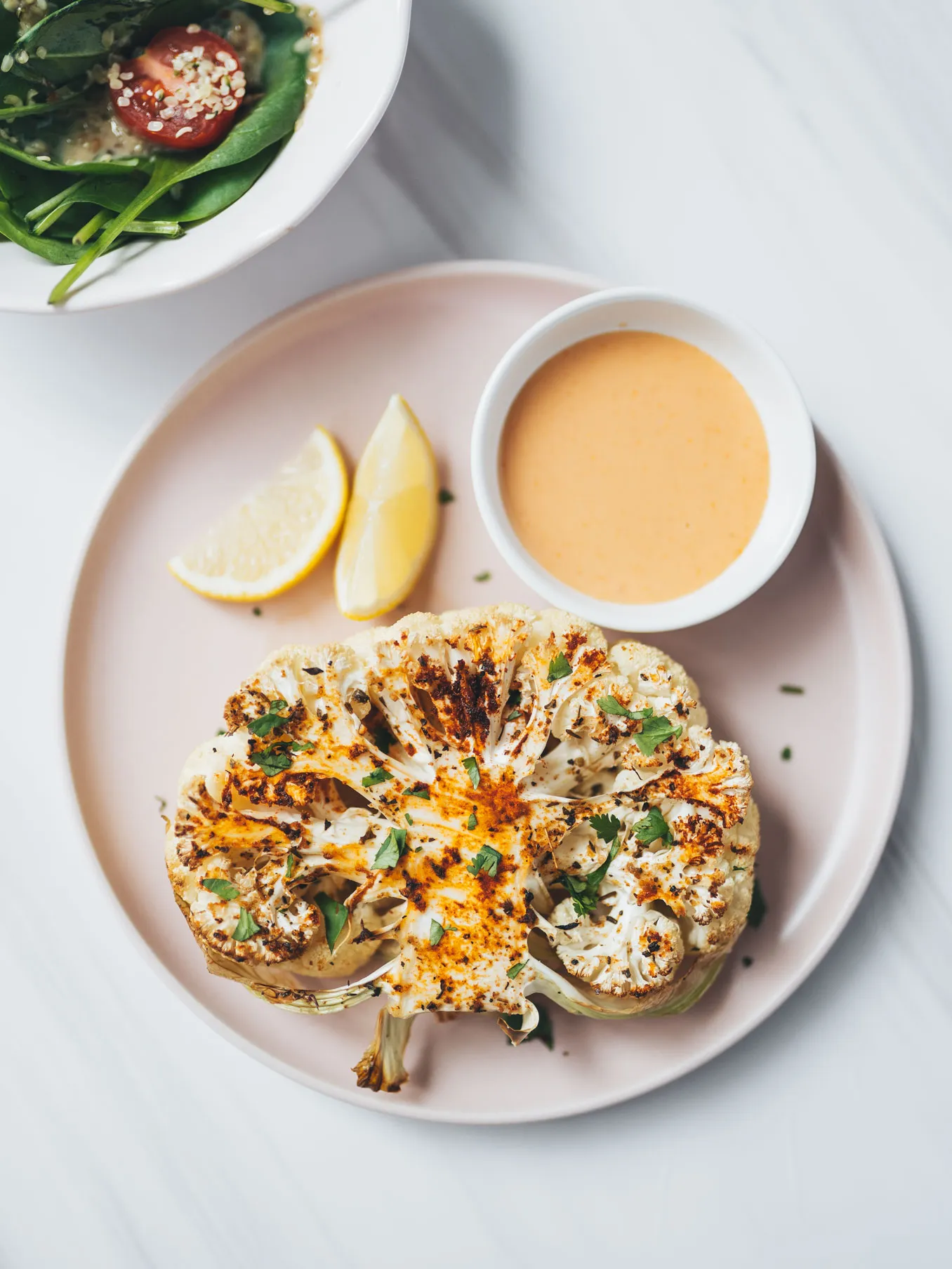 Chipotle Cauliflower Steak