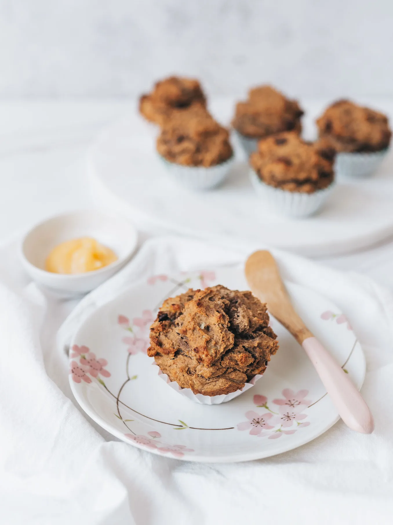 Gluten-Free Chocolate Chip Banana Muffins 