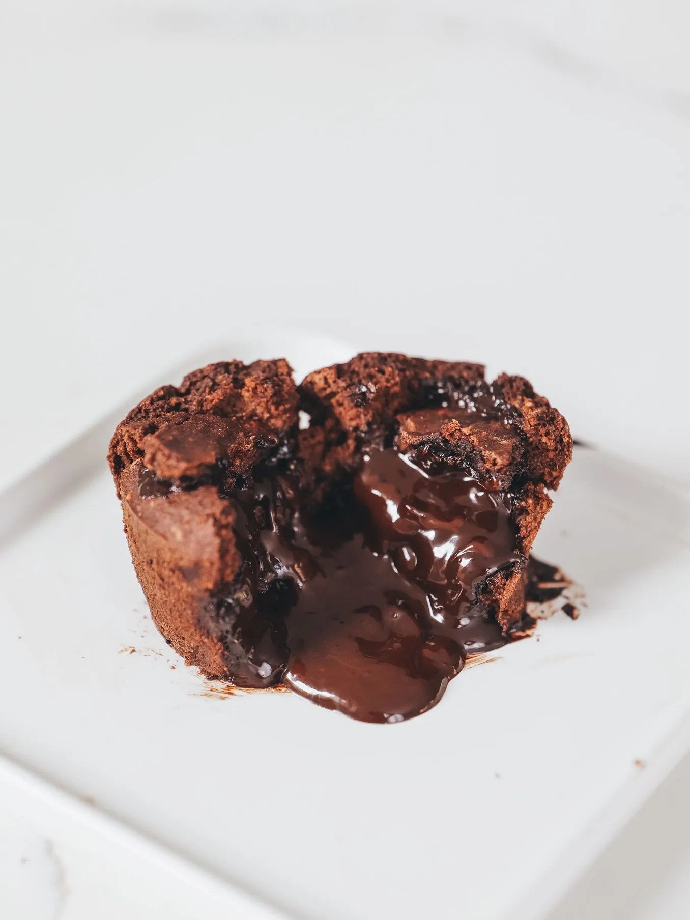 Healthy Chocolate Lava Cake