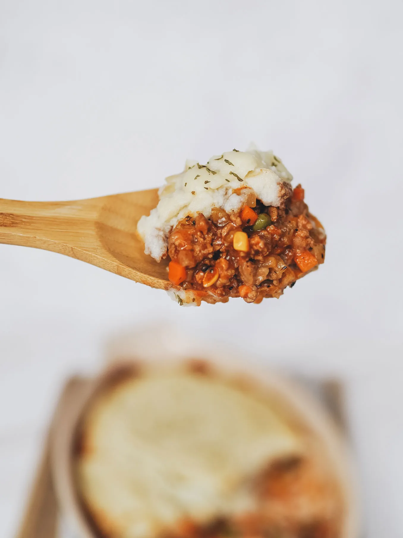 Turkey Cottage Pie with Cauliflower Mash