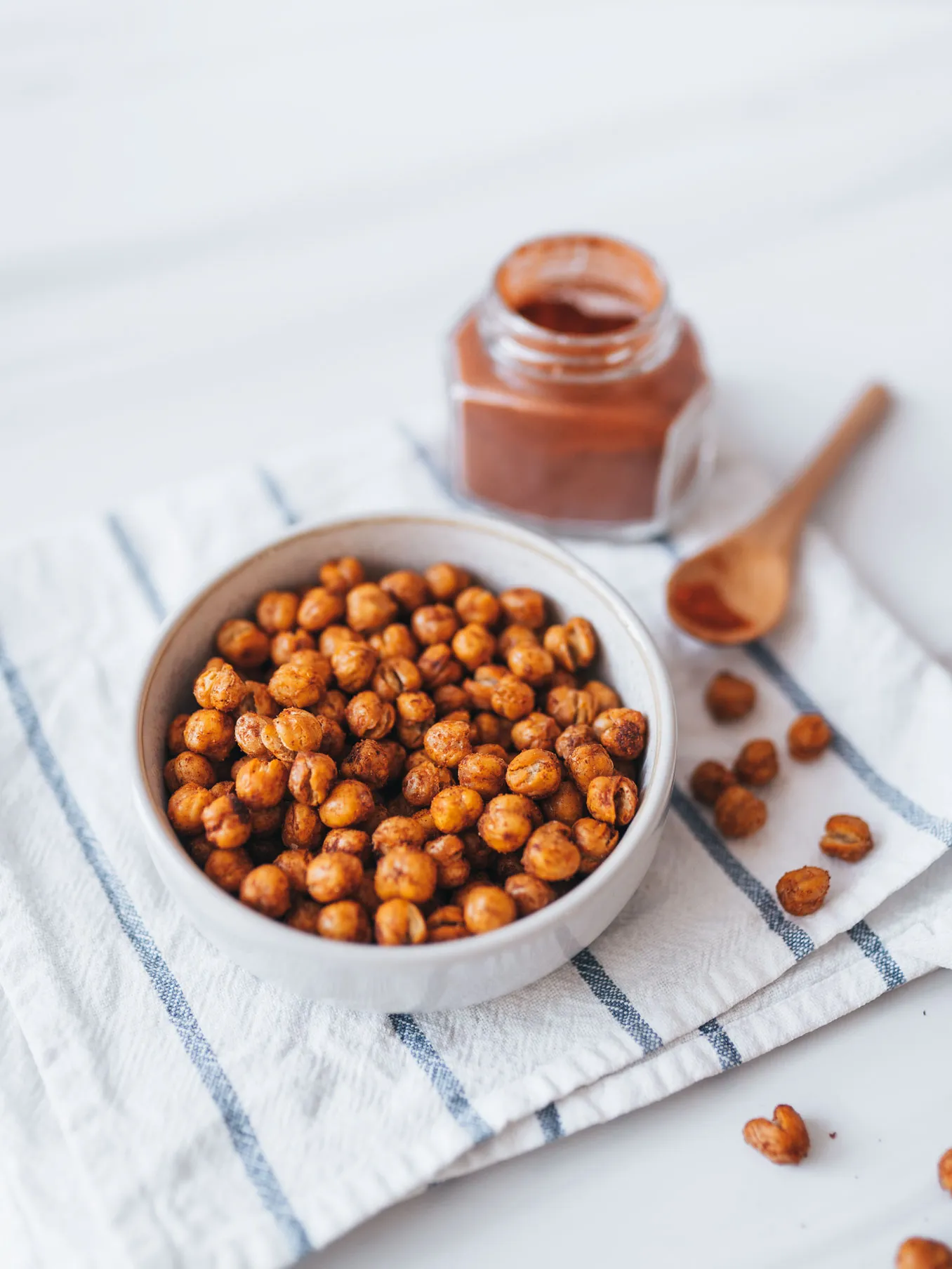 Crunchy BBQ Chickpeas