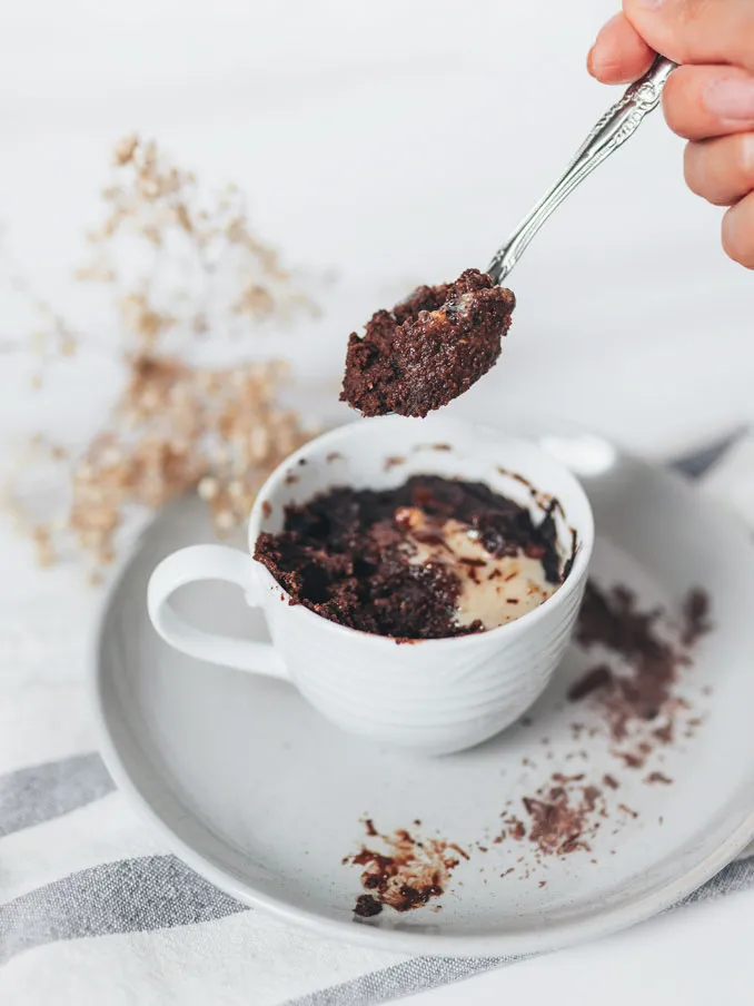 Flourless Chocolate Mug Cake