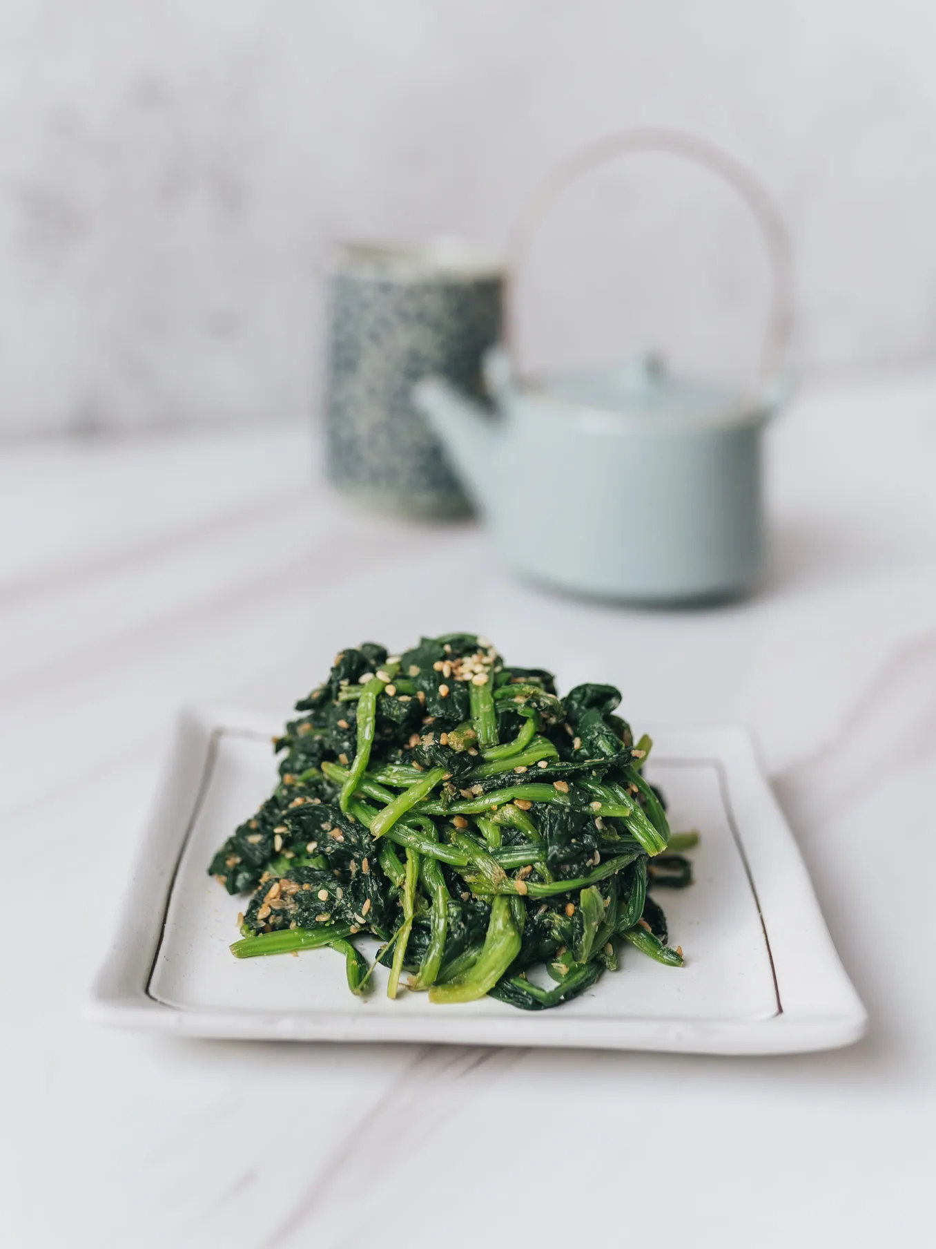 Easy Japanese Spinach Salad (Goma Ae)