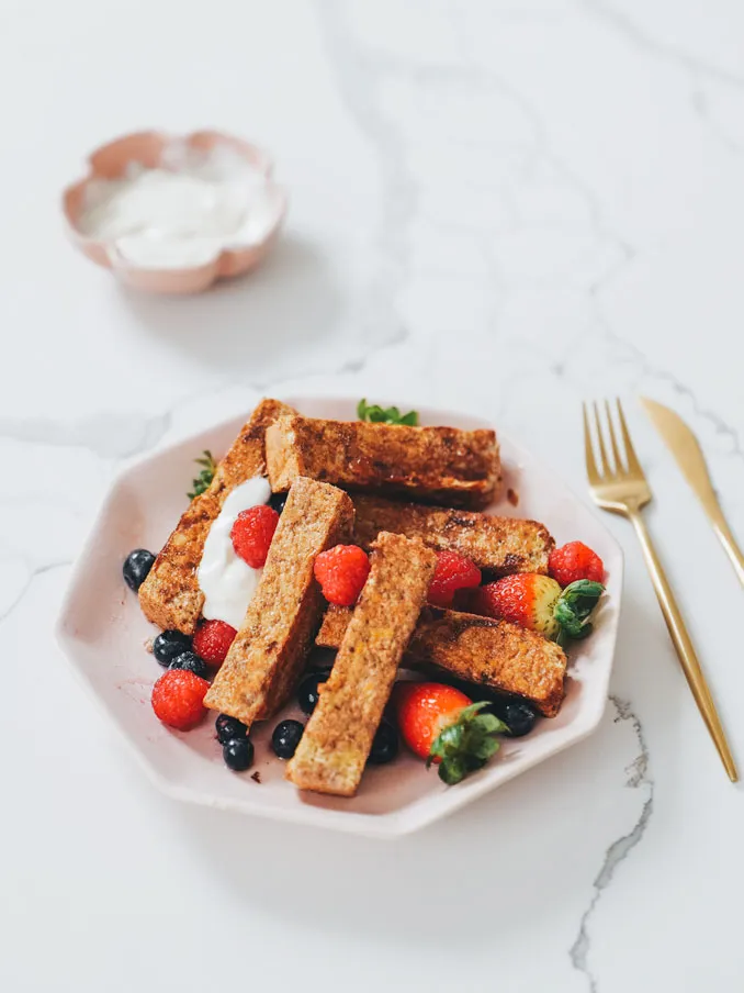 Healthy French Toast Sticks - High Protein