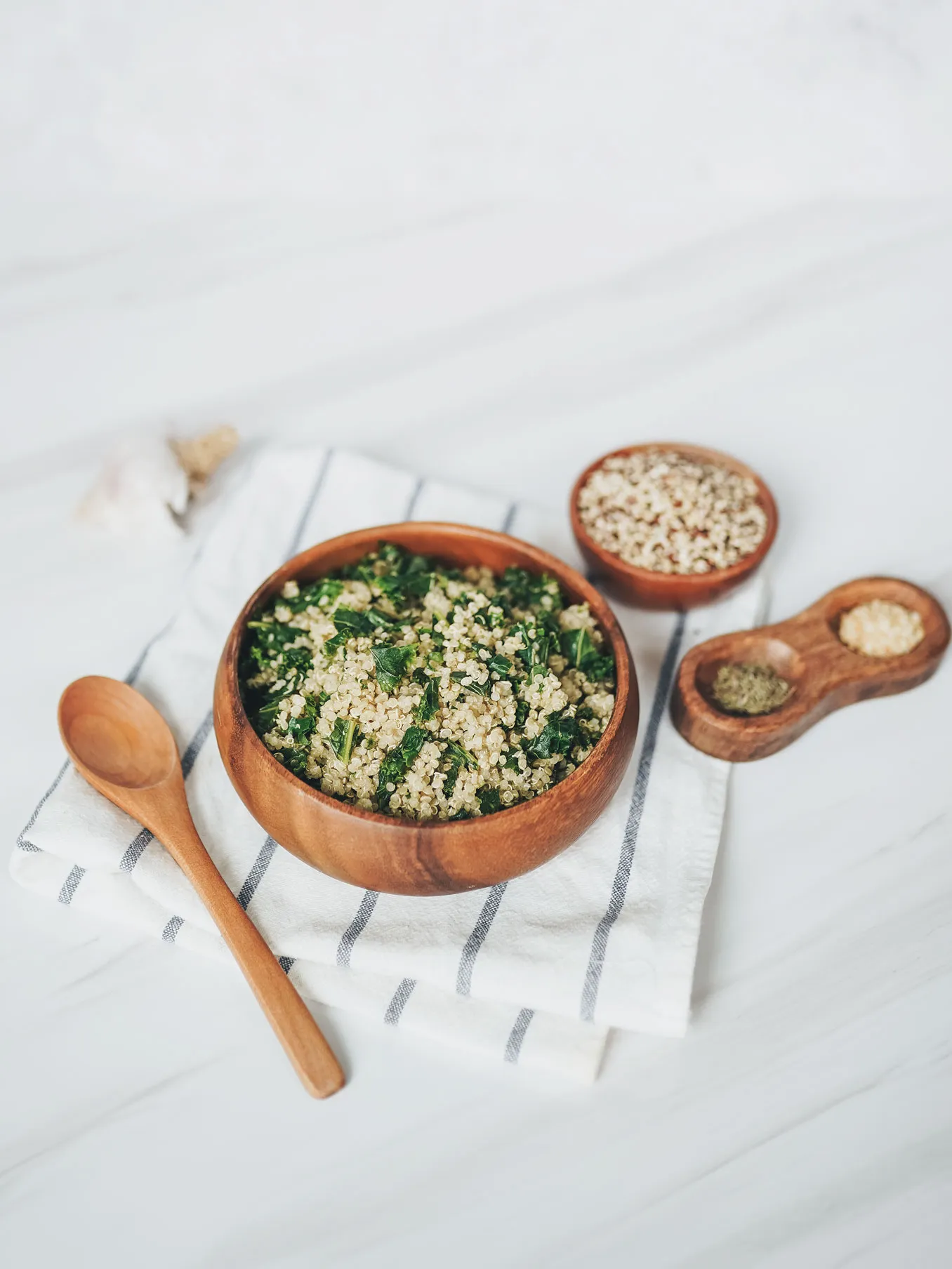 Kale Quinoa Pilaf