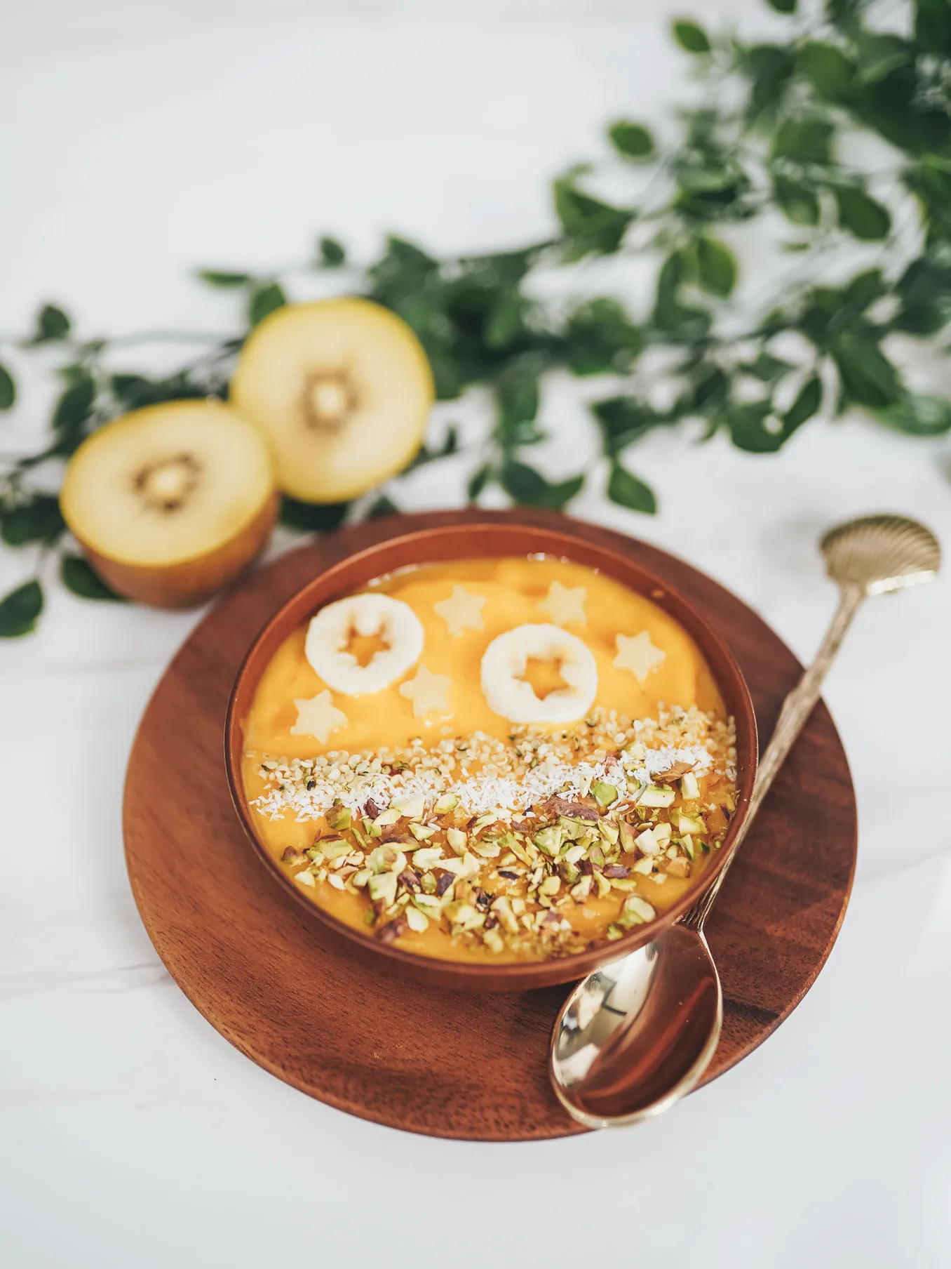 Mango Banana Smoothie Bowl