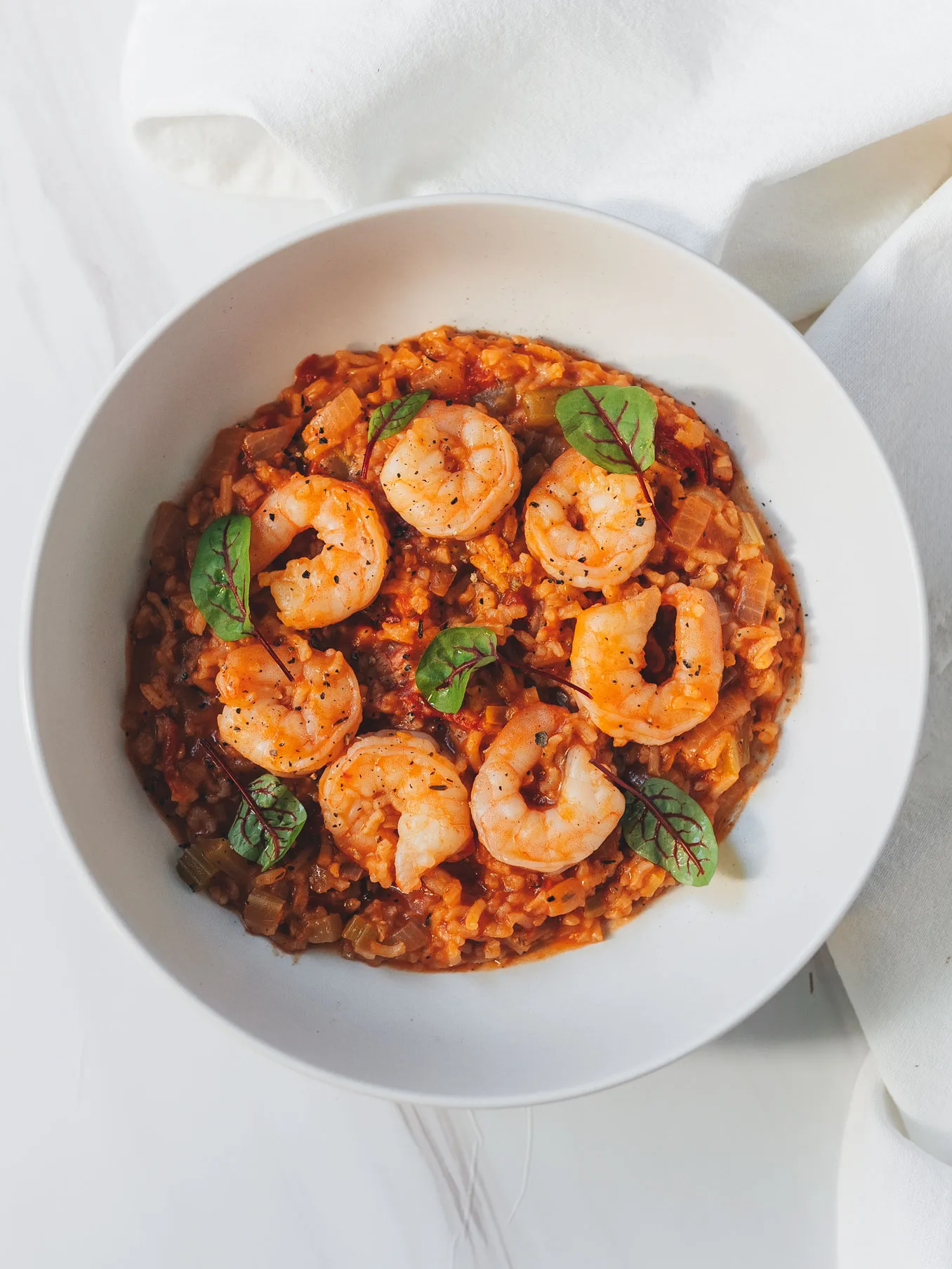 One Pot Shrimp Jambalaya 