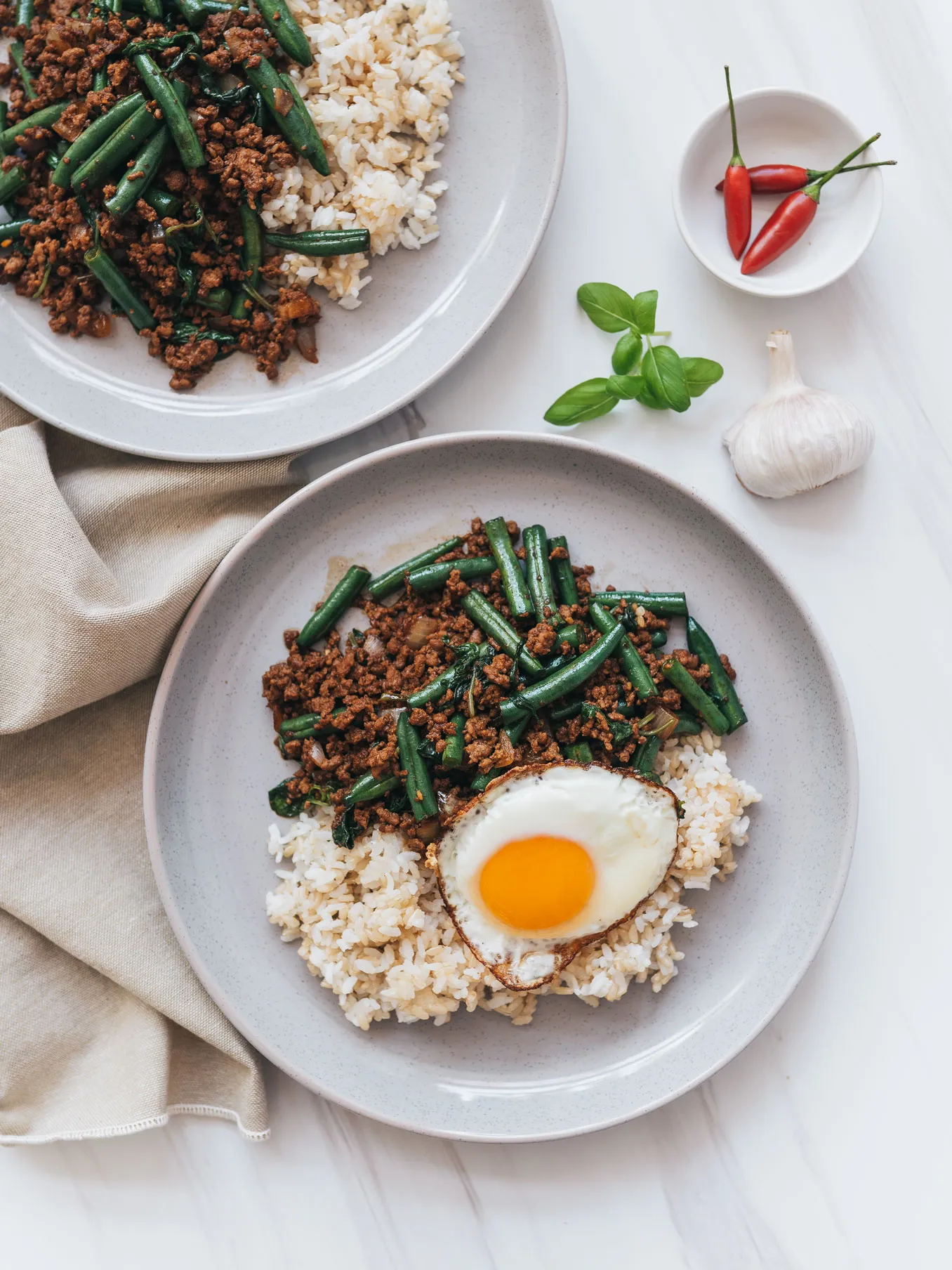 Pad Kra Pao (Spicy Holy Basil Stir-Fry)