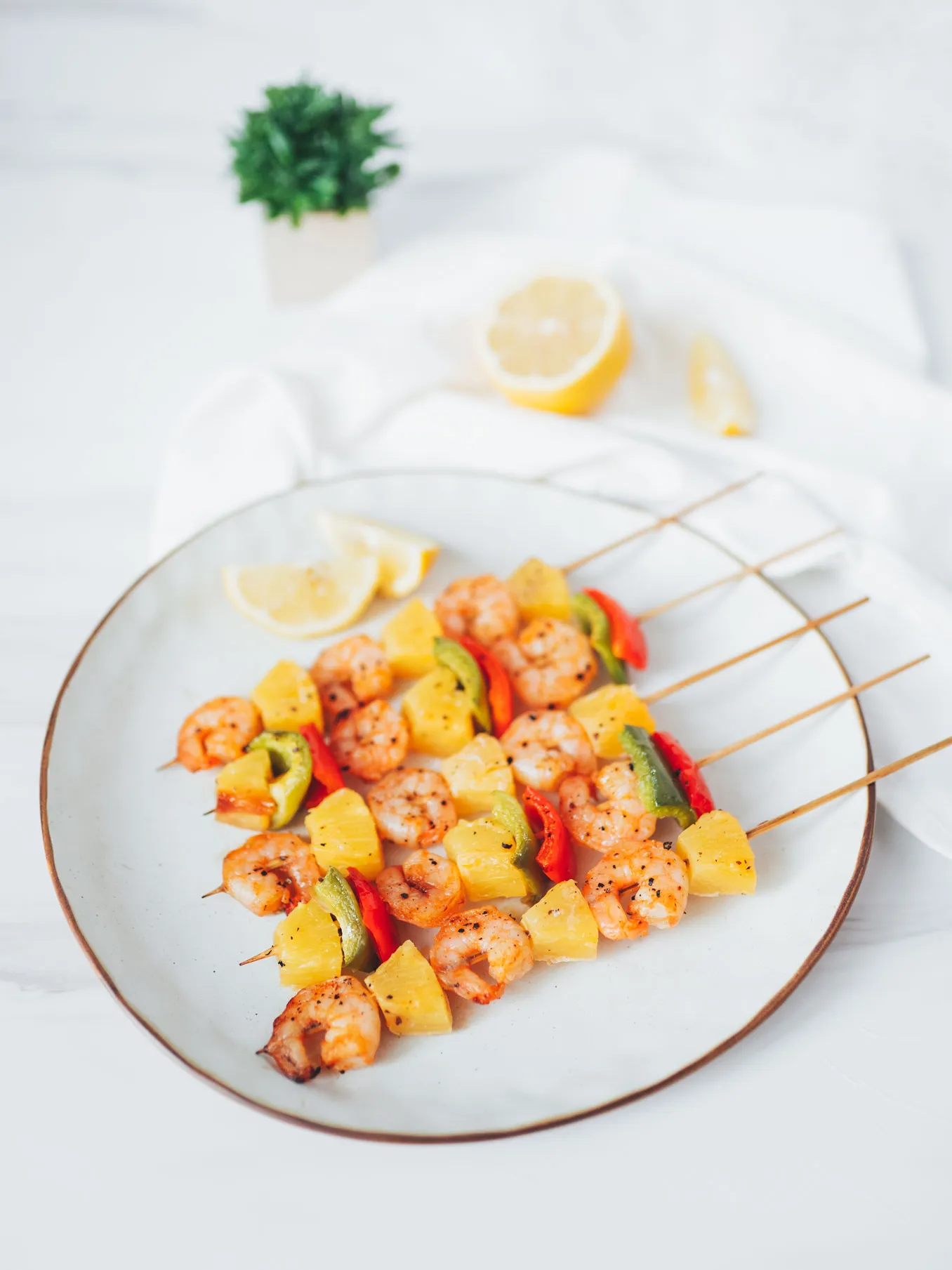 Pineapple Shrimp Kabobs