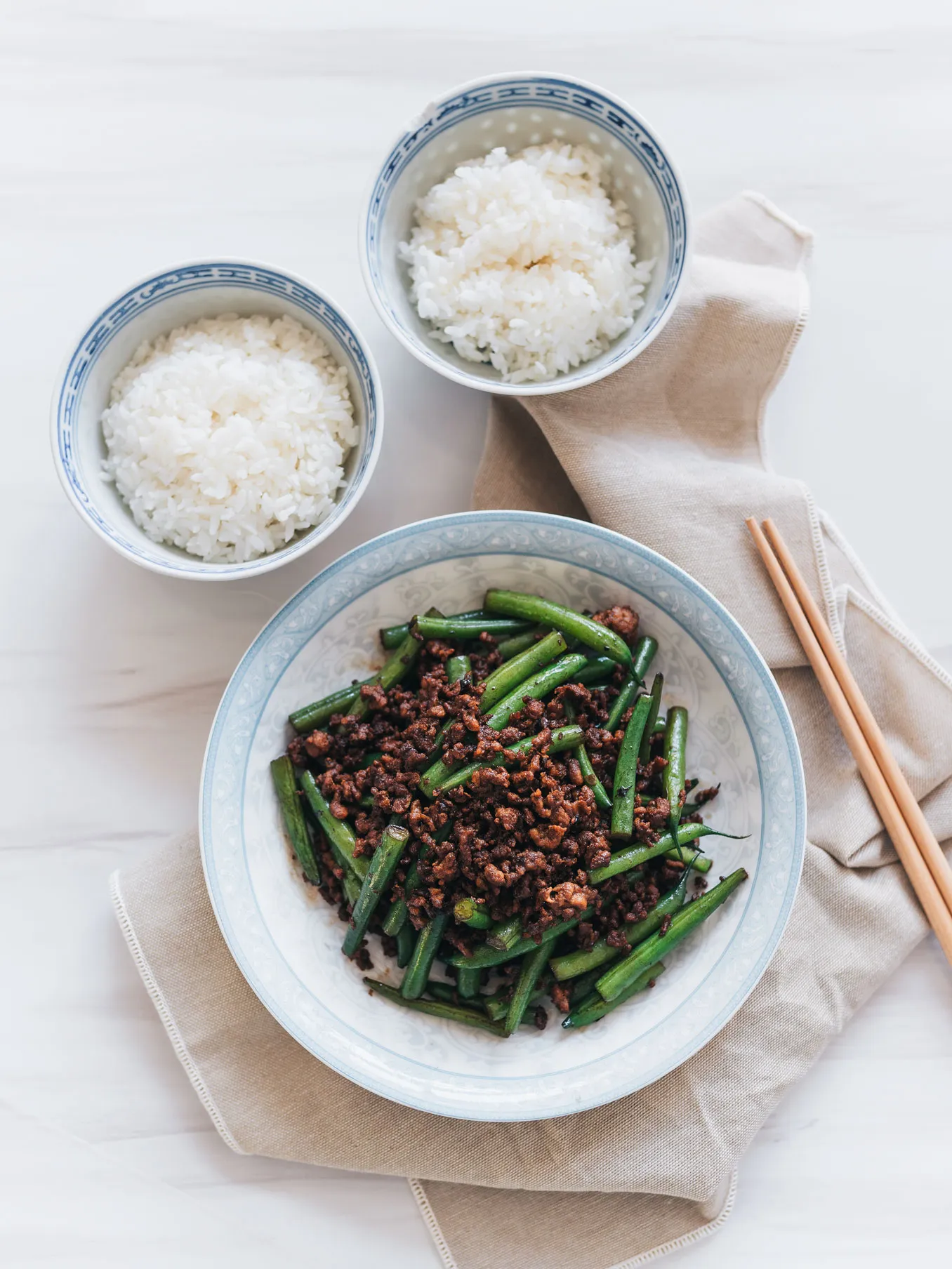 Pork and Green Bean Stir Fry