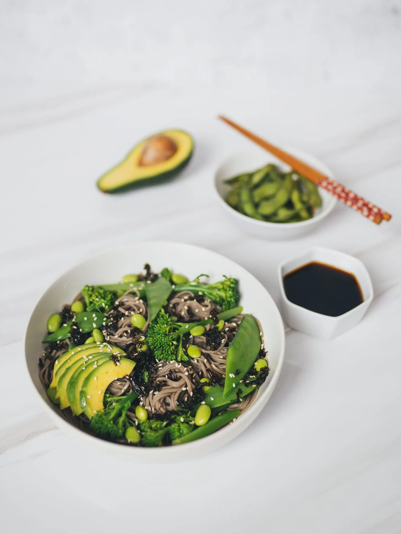 Spring Soba Salad