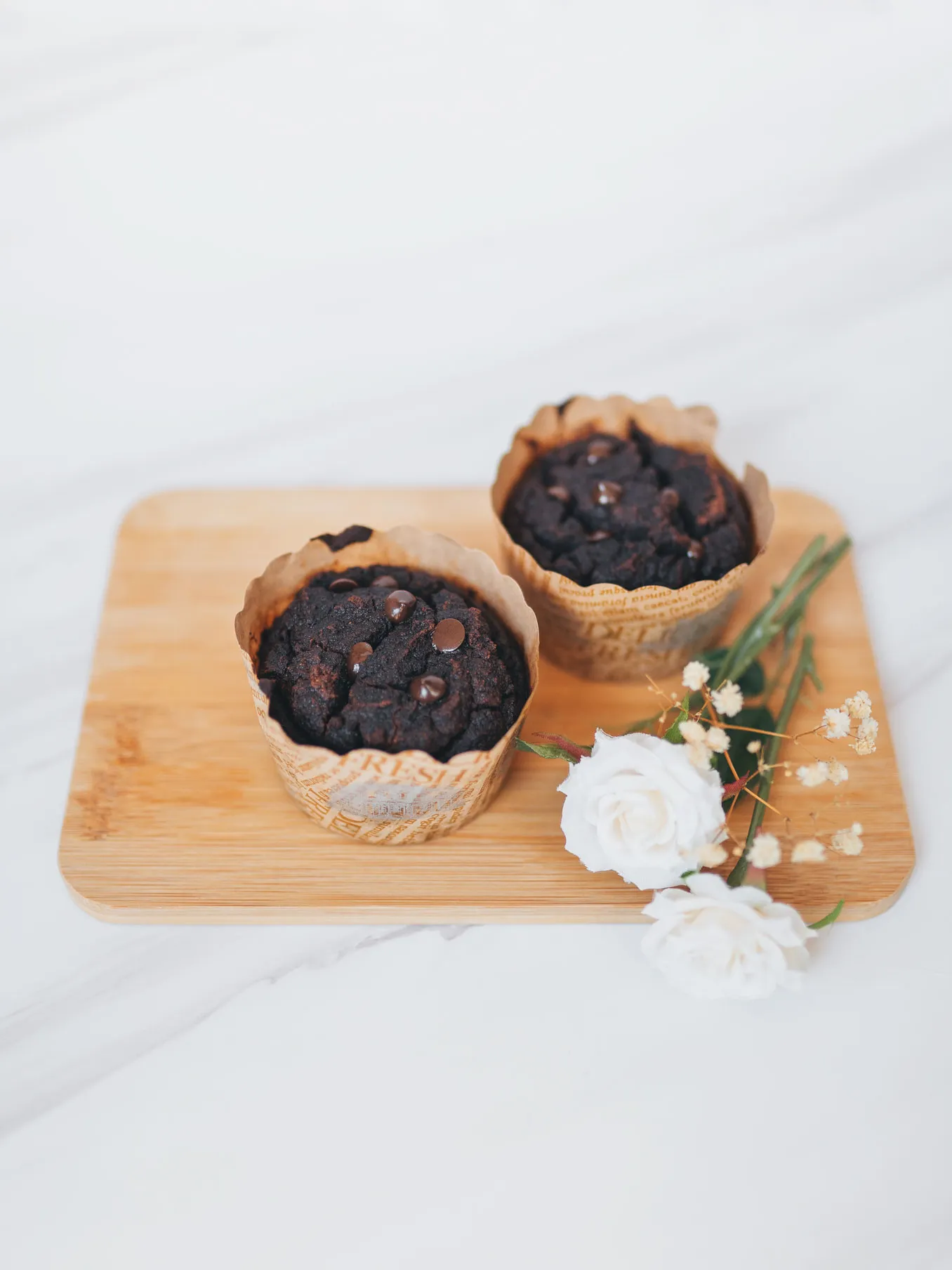 Gluten Free Paleo Chocolate Muffins