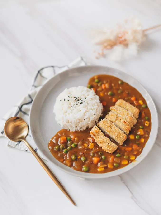 Vegan Katsu Curry Rice