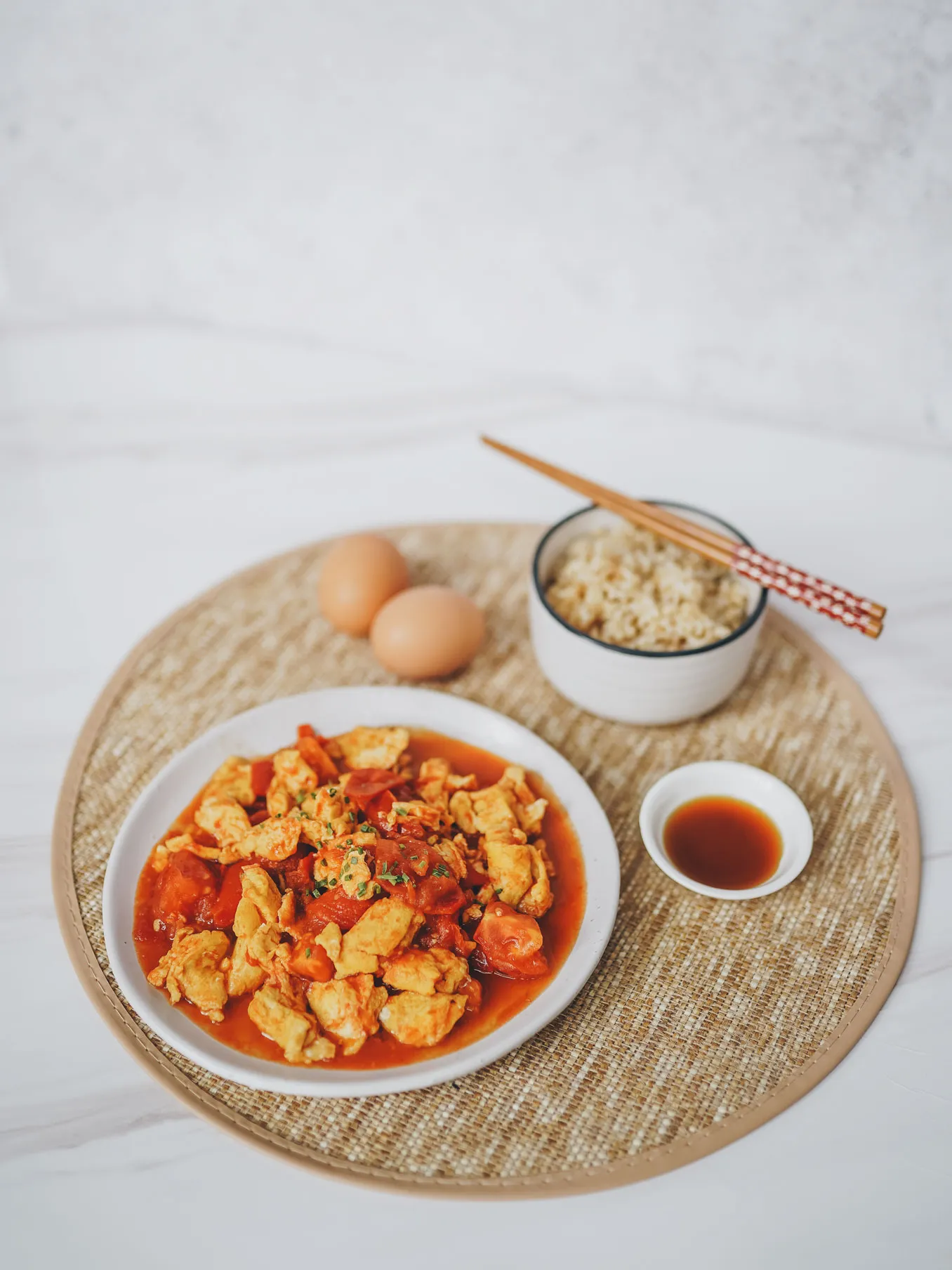 Chinese Tomato Egg Stir-Fry