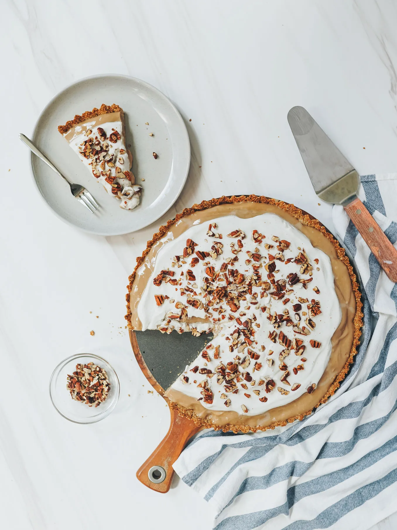 Vegan Banana Cream Pie