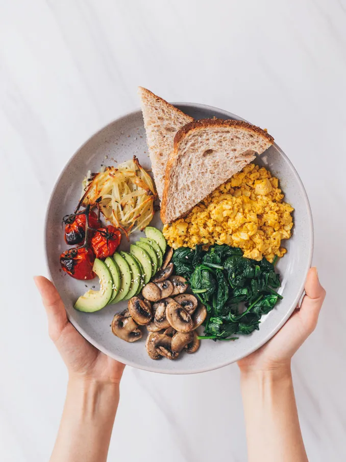 Vegan Breakfast Plate